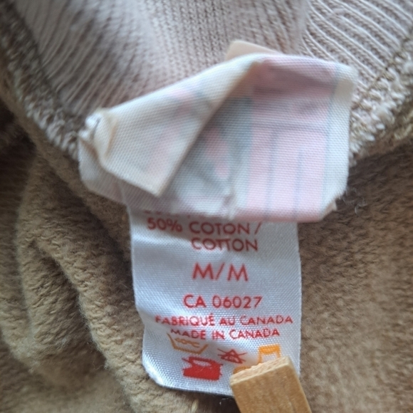 Modes 10 fashions vintage jumpsuit one piece made in Canada Tan cotton size Med - Picture 15 of 16